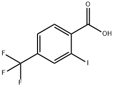 2-IODO-4-TRIFLUOROMETHYL-BENZOIC ACID Struktur