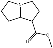 Hexahydro-1H-pyrrolizine-1-carboxylic acid methyl ester Struktur