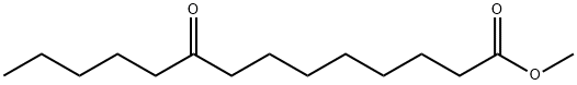 9-Oxomyristic acid methyl ester Struktur