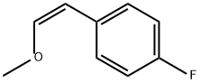 1-Fluoro-4-[(Z)-2-methoxyethenyl]benzene Struktur