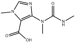 Caffeidinecarboxylic acid Structure