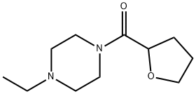 Piperazine, 1-ethyl-4-[(tetrahydro-2-furanyl)carbonyl]- (9CI) Struktur