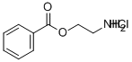 Ethanolamine benzoate hydrochloride, 98+% Struktur