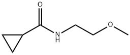 Cyclopropanecarboxamide, N-(2-methoxyethyl)- (9CI) Struktur