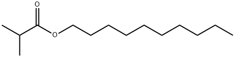 異丁酸癸酯 結構式