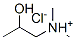 (2-hydroxypropyl)dimethylammonium chloride Struktur