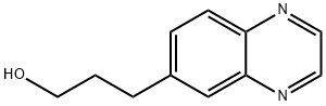 6-Quinoxalinepropanol(9CI) Struktur