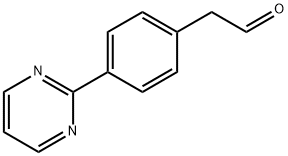 Benzeneacetaldehyde, 4-(2-pyrimidinyl)- (9CI) Struktur