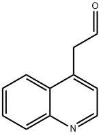 2-(quinolin-4-yl)acetaldehyde Struktur