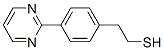Benzeneethanethiol, 4-(2-pyrimidinyl)- (9CI) Struktur