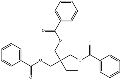 TRIMETHYLOLPROPANE TRIBENZOATE Struktur