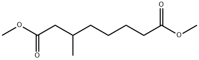 3-Methyloctanedioic acid dimethyl ester Struktur