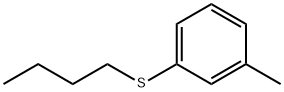 3-Methylphenylbutyl sulfide Struktur