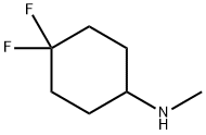 Cyclohexanamine, 4,4-difluoro-N-methyl- (9CI) Struktur