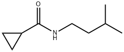 Cyclopropanecarboxamide, N-(3-methylbutyl)- (9CI) Struktur