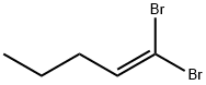 1,1-Dibromo-1-pentene Struktur