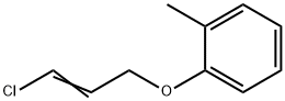 1-[(3-Chloro-2-propenyl)oxy]-2-methylbenzene Struktur