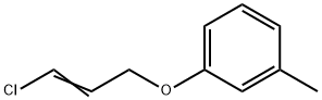 1-[(3-Chloro-2-propenyl)oxy]-3-methylbenzene Struktur