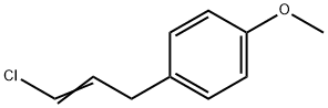 1-(3-Chloro-2-propenyl)-4-methoxybenzene Struktur