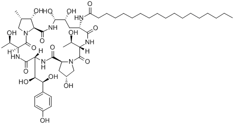 Tetrahydroechinocandin B Struktur