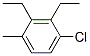 Chlorodiethylmethylbenzene Struktur