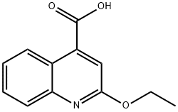 2-Ethoxy cinchoninic acid Struktur