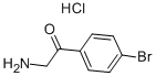 2-AMINO-4'-BROMOACETOPHENONE HYDROCHLORIDE Structure