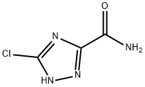 1H-1,2,4-Triazole-3-carboxamide,5-chloro-(9CI) Struktur