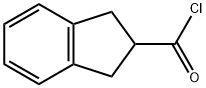 2,3-dihydro-1H-indene-2-carbonyl chloride Struktur