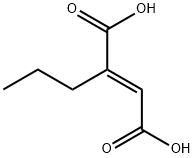 (E)-2-propylbut-2-enedioic acid Struktur