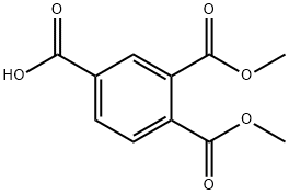 1,2,4-Benzenetricarboxylic acid Struktur