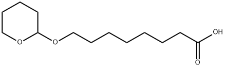 8-(Tetrahydro-2H-pyran-2-yloxy)octanoic acid Struktur