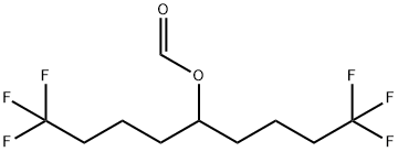 1,1,1,9,9,9-Hexafluorononan-5-ol formate Struktur