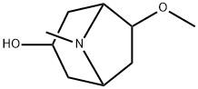 6-Methoxy-8-methyl-8-azabicyclo[3.2.1]octan-3-ol Struktur