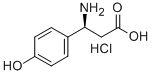 (S)-3-氨基-3-(4-羥基苯基)-丙酸, 54732-46-6, 結構式