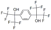 1,4-BIS(2-HYDROXYHEXAFLUOROISOPROPYL)BENZENE Struktur