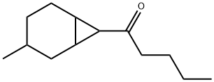 1-[3-Methylbicyclo[4.1.0]heptan-7-yl]-1-pentanone Struktur