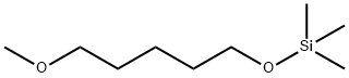 5-Methoxypentyloxytrimethylsilane Struktur