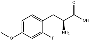 2-FLUORO-4-METHOXY-DL-PHENYLALANINE Struktur