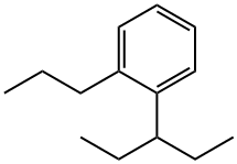 1-(1-Ethylpropyl)-2-propylbenzene Struktur