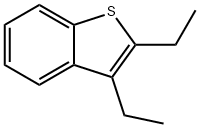 2,3-Diethylbenzo[b]thiophene Struktur