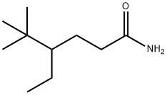 4-Ethyl-5,5-dimethylhexanamide Struktur