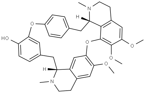 oxyacanthine Struktur