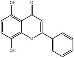 5,8-Dihydroxyflavone Struktur