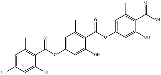 GYROPHORIC ACID Struktur