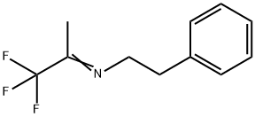 N-(2,2,2-Trifluoro-1-methylethylidene)benzeneethanamine Struktur