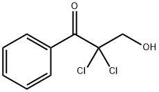 1-Propanone, 2,2-dichloro-3-hydroxy-1-phenyl- (9CI) Struktur