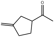 Ethanone, 1-(3-methylenecyclopentyl)- Struktur