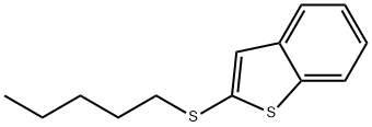 2-(Pentylthio)benzo[b]thiophene Struktur