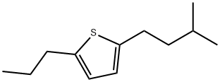 2-Isopentyl-5-propylthiophene Struktur